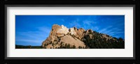 Mt Rushmore National Monument and Black Hills, Keystone, South Dakota Fine Art Print