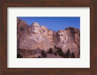 Mount Rushmore National Memorial at dawn, Keystone, South Dakota Fine Art Print