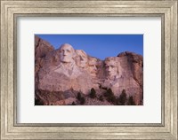 Mount Rushmore National Memorial at dawn, Keystone, South Dakota Fine Art Print