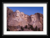 Mount Rushmore National Memorial at dawn, Keystone, South Dakota Fine Art Print