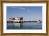 Straight Wharf water taxi, Nantucket, Massachusetts Fine Art Print