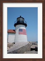 Nantucket Brant Point lighthouse Fine Art Print