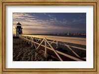 Brant Point Light at Sunrise, Nantucket Island, Massachusetts Fine Art Print