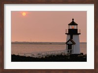 Brant Point lighthouse, Nantucket Fine Art Print