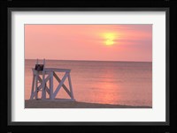 Massachusetts, Nantucket, Jetties Beach Lifeguard Fine Art Print