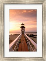 Massachusetts Nantucket Island, Brand Point island Fine Art Print