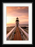 Massachusetts Nantucket Island, Brand Point island Fine Art Print