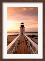 Massachusetts Nantucket Island, Brand Point island Fine Art Print