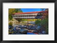 Albany covered bridge over Swift River, White Mountain National Forest, New Hampshire Fine Art Print