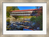 Albany covered bridge over Swift River, White Mountain National Forest, New Hampshire Fine Art Print