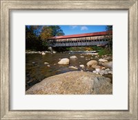 Albany Covered Bridge, White Mountain National Forest, New Hampshire Fine Art Print