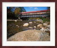 Albany Covered Bridge, White Mountain National Forest, New Hampshire Fine Art Print