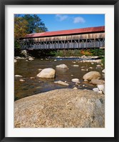 Albany Covered Bridge, Swift River, White Mountain National Forest, New Hampshire Fine Art Print