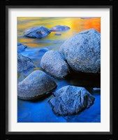 Rainbow water, White Mountains National Forest New Hampshire Fine Art Print
