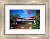 Covered Albany Bridge Over the Swift River, New Hampshire Fine Art Print