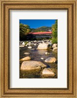 Covered bridge, Swift River, New Hampshire Fine Art Print