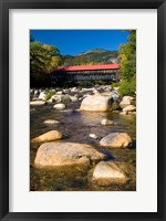 Covered bridge, Swift River, New Hampshire Fine Art Print
