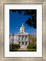 Capitol building, Concord, New Hampshire Fine Art Print