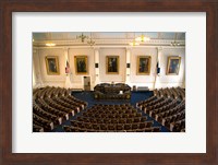 Concord Capitol building, New Hampshire Fine Art Print
