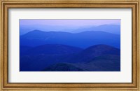 View From Mt Monroe on Crawford Path, White Mountains, New Hampshire Fine Art Print
