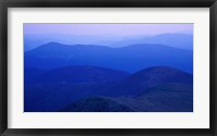 View From Mt Monroe on Crawford Path, White Mountains, New Hampshire Fine Art Print