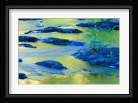 Summer Reflections in the Waters of the Lamprey River, New Hampshire Fine Art Print