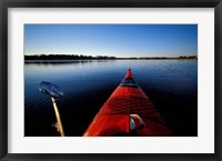 Kayaking in Little Harbor, Odiorne Point State Park, New Hampshire Fine Art Print