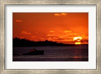 Sunrise at the Mouth of Piscataqua River, New Hampshire Fine Art Print