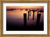 Sunrise on Boats, New Hampshire Fine Art Print