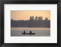 Canoeing on Umbagog Lake, Northern Forest, New Hampshire Fine Art Print