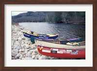 Paddling the Pemigewasset River, White Mountains, New Hampshire Fine Art Print