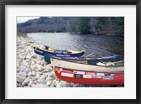 Paddling the Pemigewasset River, White Mountains, New Hampshire Fine Art Print