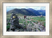 Backpacking on Gulfside Trail, Appalachian Trail, Mt Washington, New Hampshire Fine Art Print
