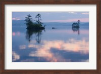 Dawn on Lake Winnepesauke, Moultonboro Neck, Moultonboro, New Hampshire Fine Art Print