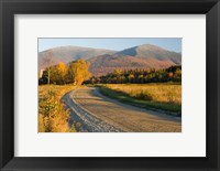 Valley Road in Jefferson, Presidential Range, White Mountains, New Hampshire Fine Art Print