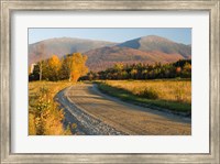 Valley Road in Jefferson, Presidential Range, White Mountains, New Hampshire Fine Art Print