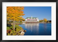 Bay Point at Mill Falls in Meredith, New Hampshire Fine Art Print