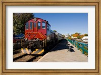 Scenic railroad, Weirs Beach, Laconia, New Hampshire Fine Art Print