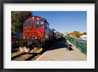 Scenic railroad, Weirs Beach, Laconia, New Hampshire Fine Art Print