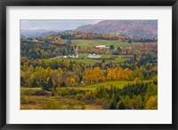 Route 145 in Stewartstown, New Hampshire Fine Art Print