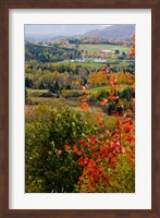 View from NH Route 145 in Stewartstown, New Hampshire Fine Art Print
