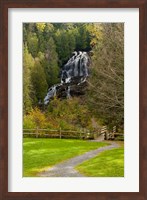 Beaver Brook falls in Colebrook, New Hampshire Fine Art Print