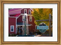 Old Mill Art Gallery in Whitefield, New Hampshire Fine Art Print