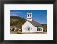 Union Church, Downtown Stark, New Hampshire Fine Art Print