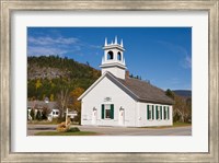 Union Church, Downtown Stark, New Hampshire Fine Art Print