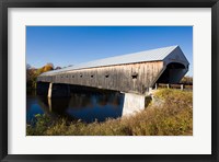 The Windsor Cornish Covered Bridge, Connecticut River, New Hampshire Fine Art Print