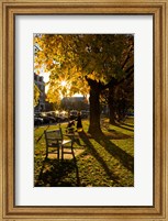 Late afternoon on the Dartmouth College Green,  New Hampshire Fine Art Print