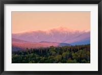 Mt Washington White Mountains New Hampshire Framed Print