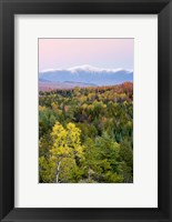 Dusk and Mount Washington, White Mountains, Bethlehem, New Hampshire Fine Art Print