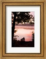 Canoe, Pawtuckaway Lake, New Hampshire Fine Art Print